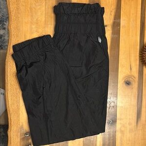 Black Free People High-Waisted Pants